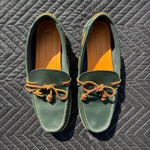 Tommy Hilfiger Green Boat Shoes